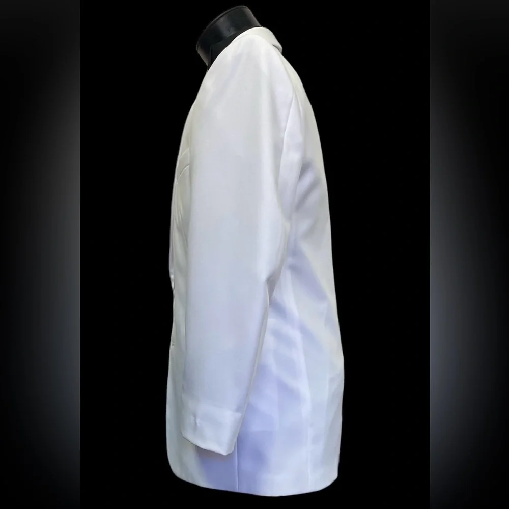 Men's White Tuxedo Jacket (LaStrada) - Modern Fit, Prom, Cruise, Formal - Picture 2 of 8